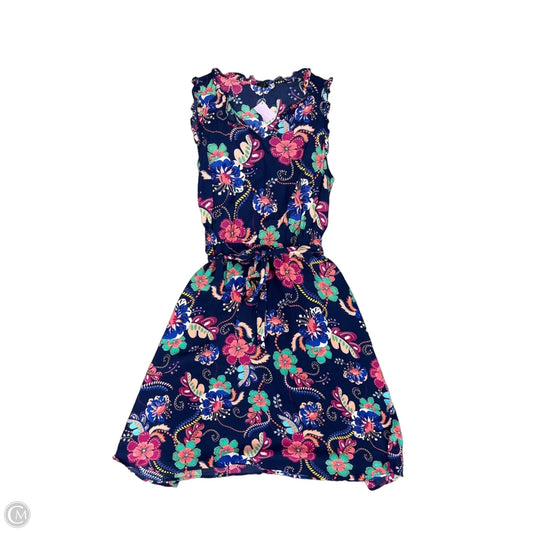 Dress Casual Midi By Talbots In Floral Print, Size: Xl