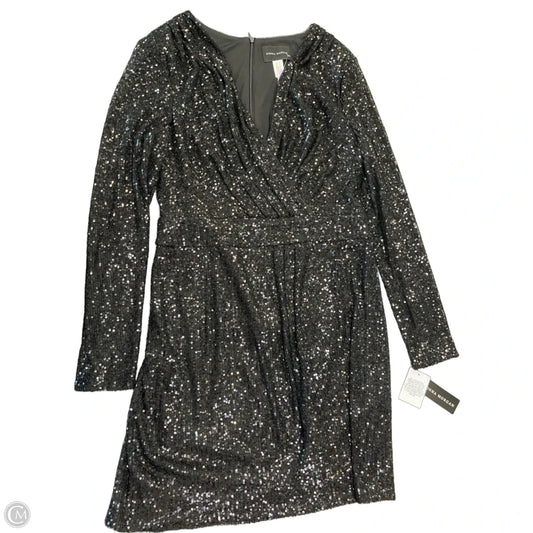 Dress Party Midi By Donna Morgan In Black, Size: Xl