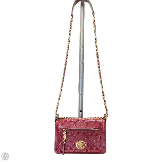 Crossbody Designer By Coach, Size: Small