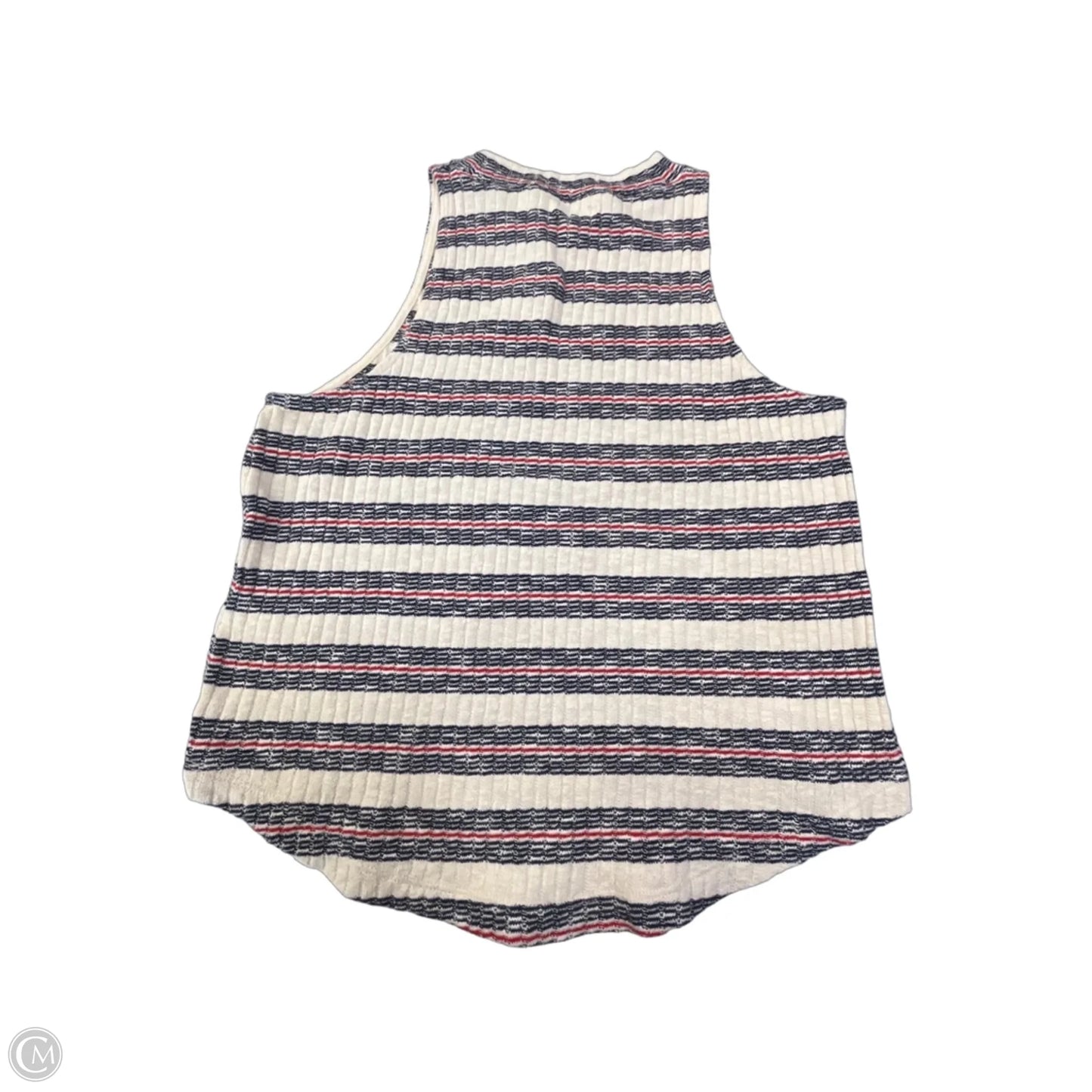 Tank Top By Madewell In Striped Pattern, Size: M