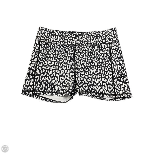 Athletic Shorts By Zyia In Leopard Print, Size: 1x