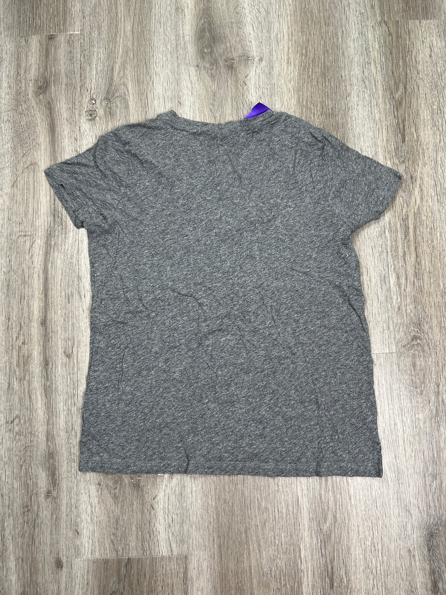 Grey Top Short Sleeve Basic Madewell, Size M