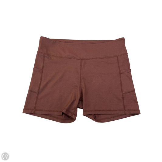 Athletic Shorts By Zyia In Maroon, Size: 2x