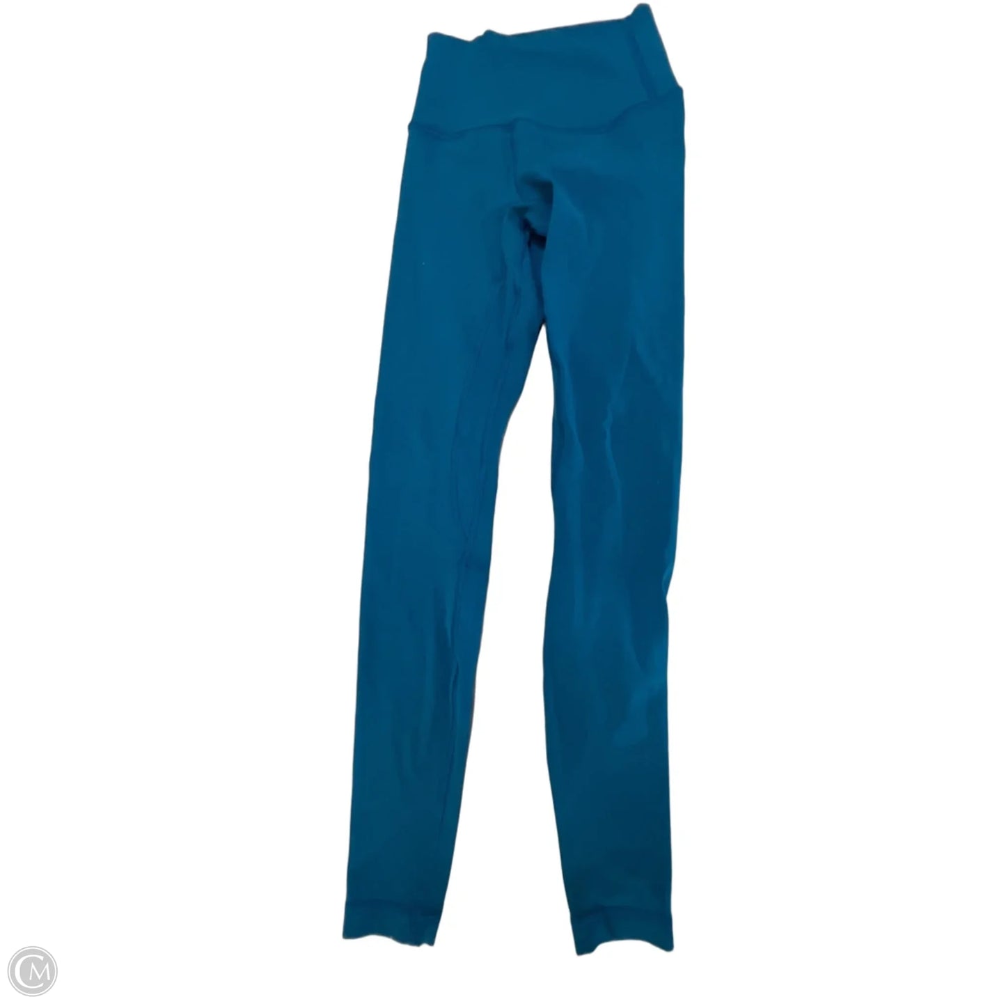 Athletic Leggings By Lululemon In Teal, Size: Xs