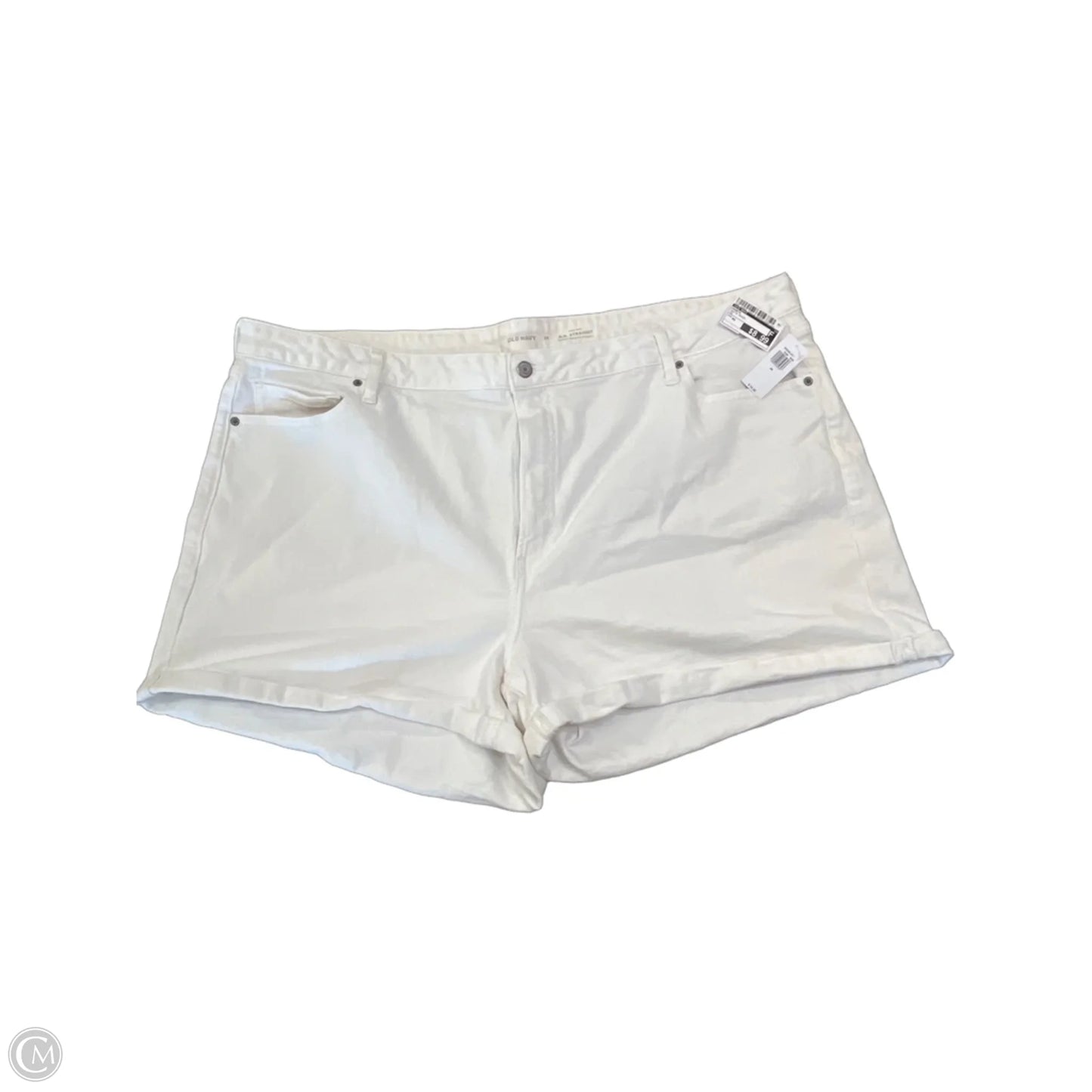 Shorts By Old Navy In White Denim, Size: 4x