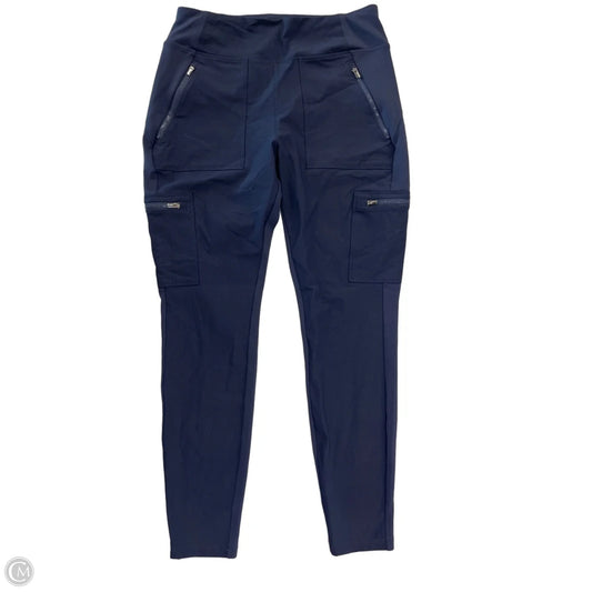 Athletic Leggings By Athleta In Navy, Size: M