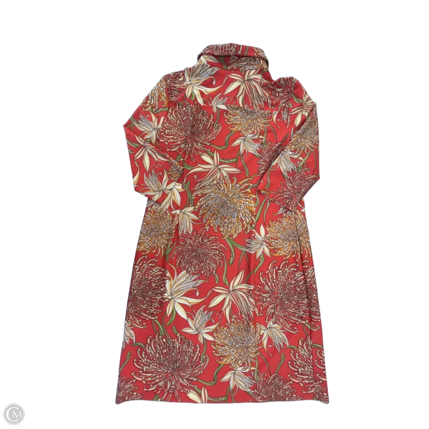 Dress Casual Midi By Jude Connally In Orange, Size: M