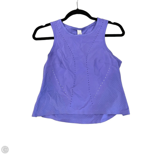 Athletic Tank Top By Lululemon In Purple, Size: Xs