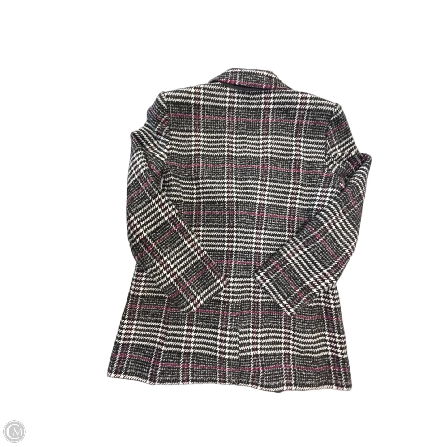 Blazer By Loft In Checkered Pattern, Size: M