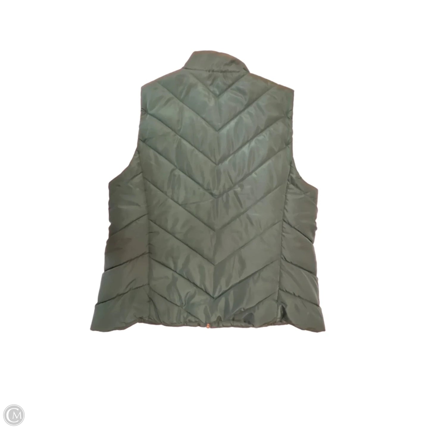 Vest Puffer & Quilted By Michael By Michael Kors In Green, Size: Xl