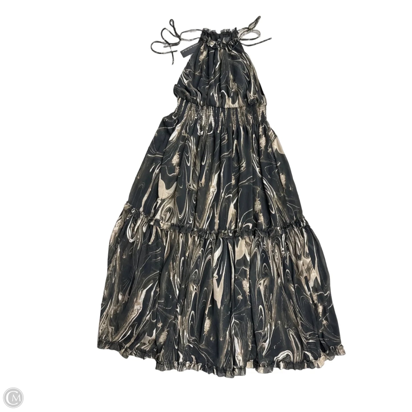Dress Casual Maxi By Banana Republic In Brown, Size: L