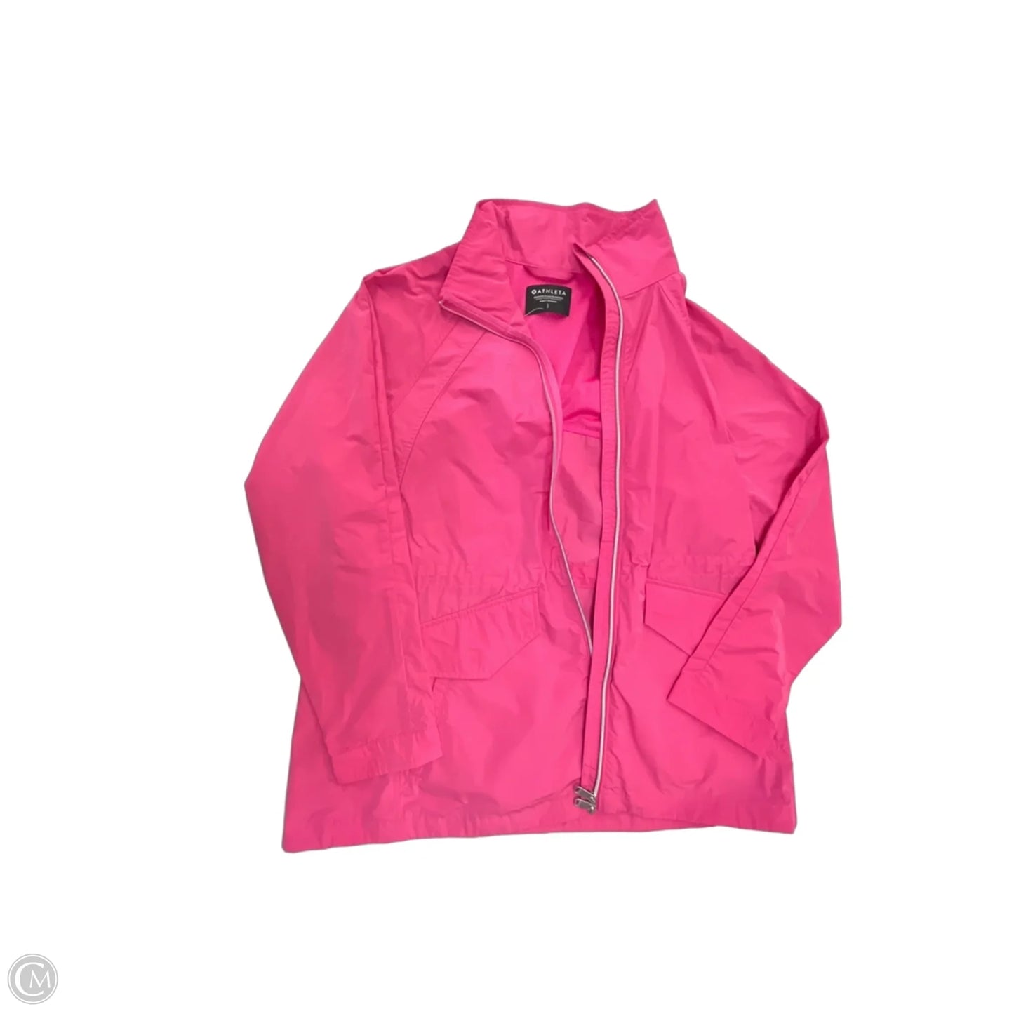Jacket Windbreaker By Athleta In Pink, Size: L