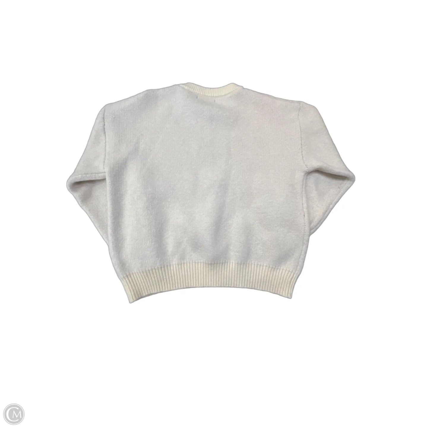 Sweater By Girl Dangerous In Cream & Red, Size: S