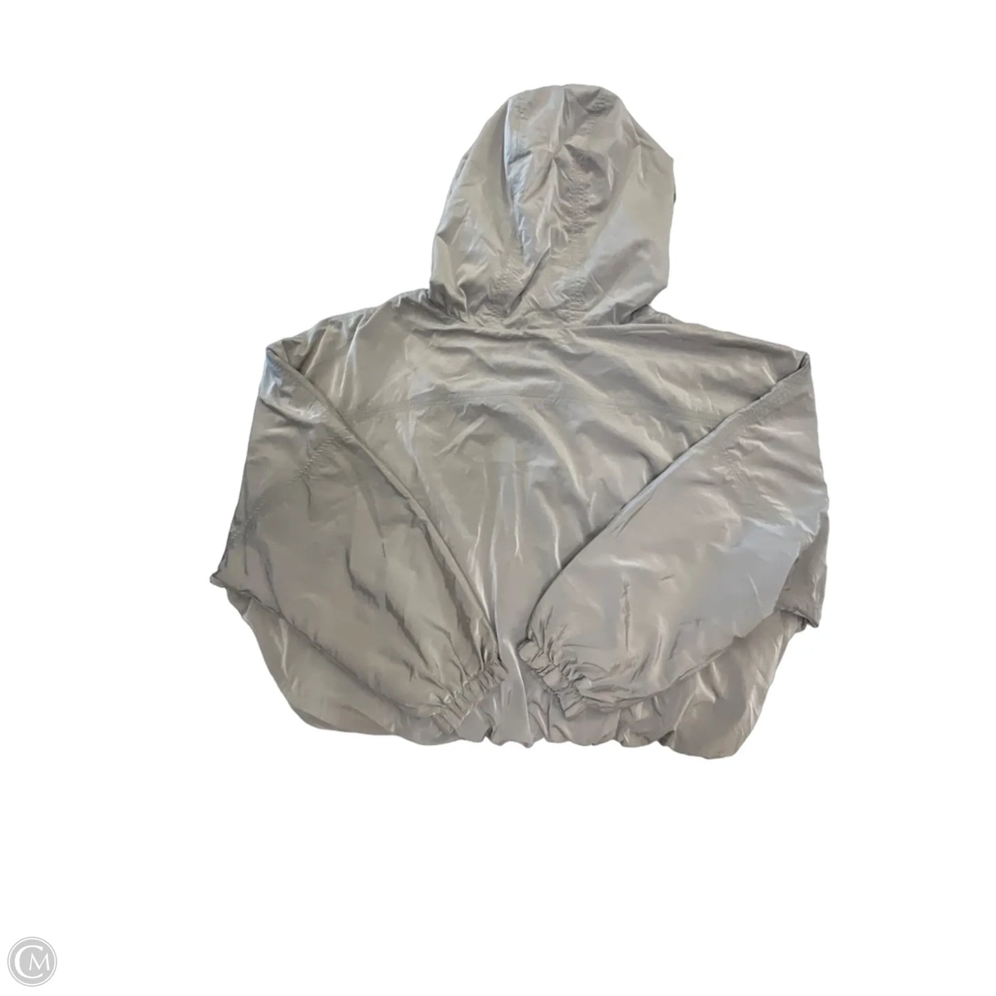 Athletic Jacket By Athleta In Grey, Size: L
