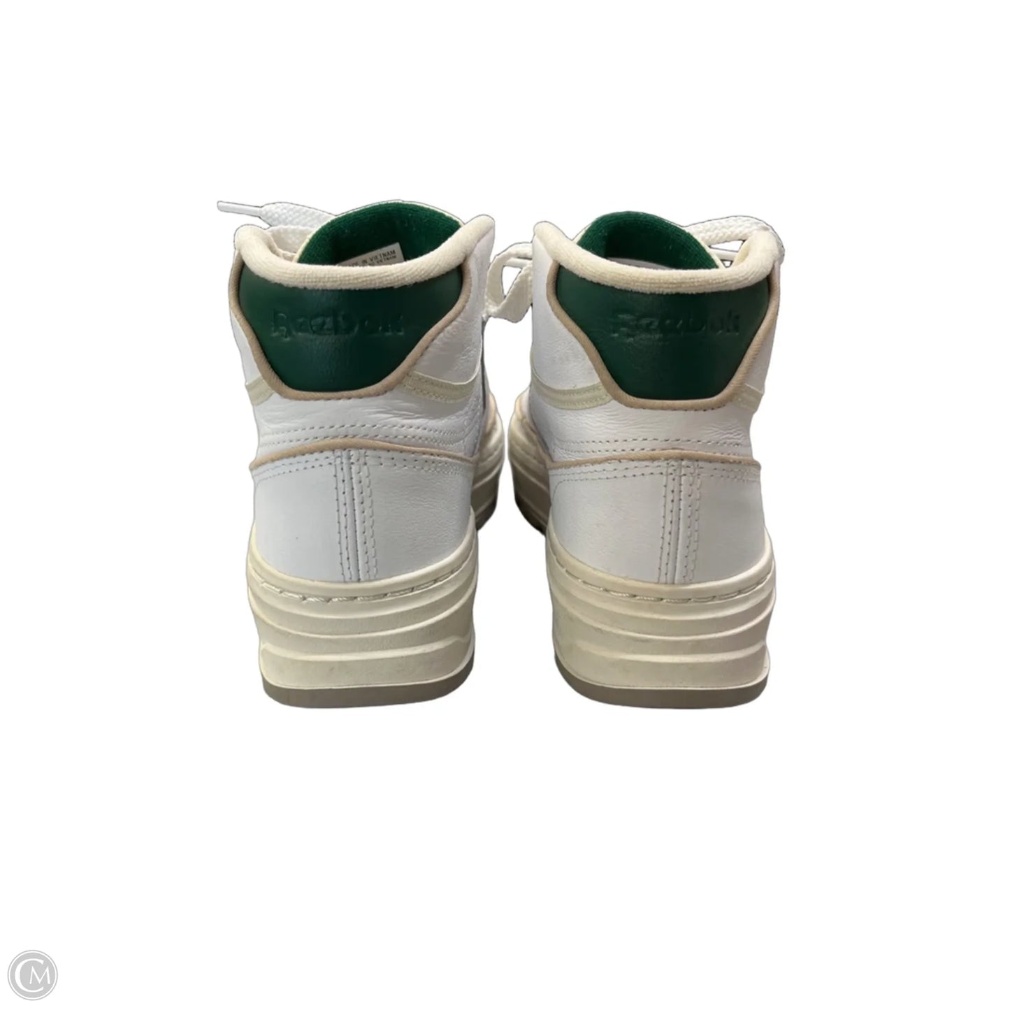 Shoes Sneakers Platform By Reebok In Green & White, Size: 7.5