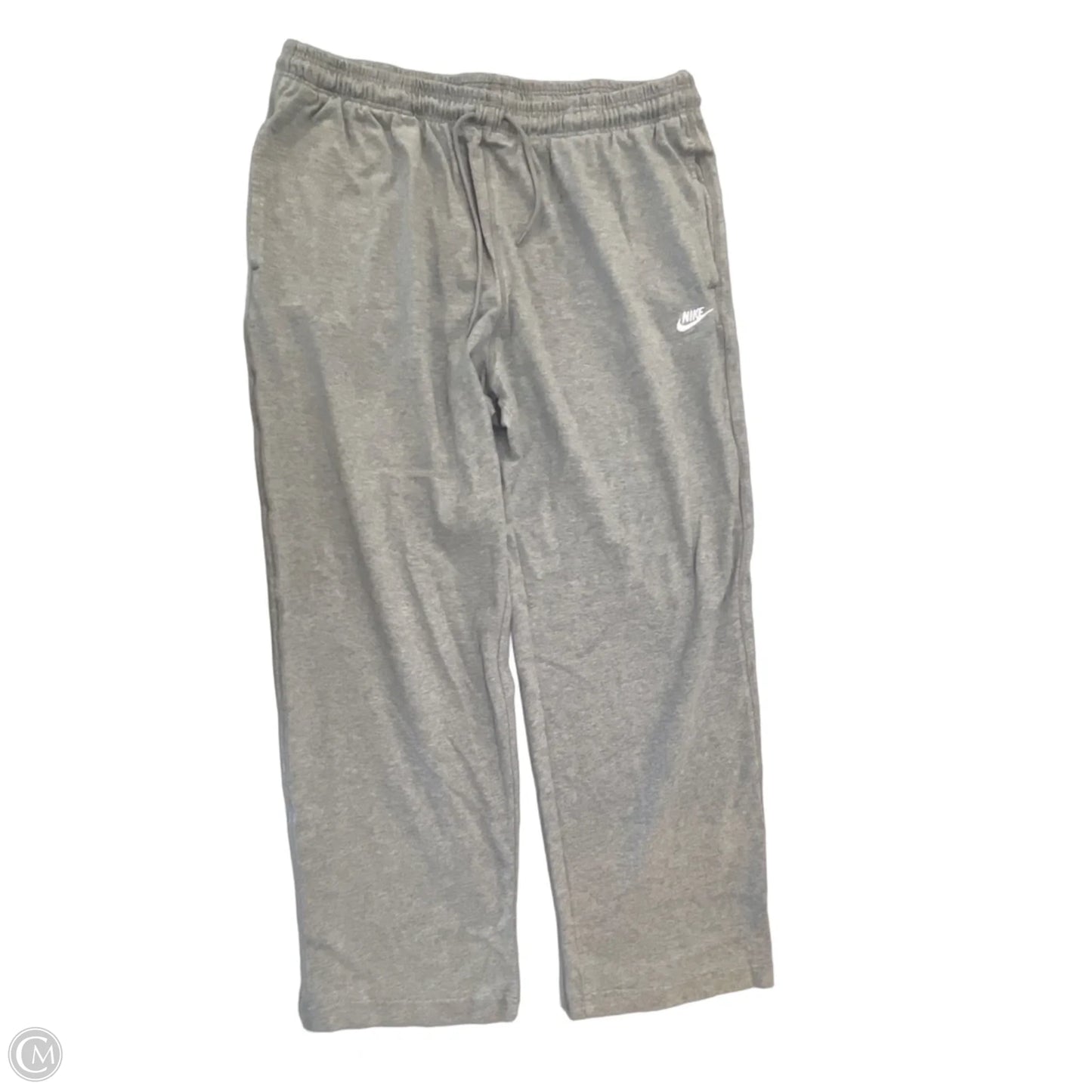 Athletic Pants By Nike Apparel In Grey, Size: 2x