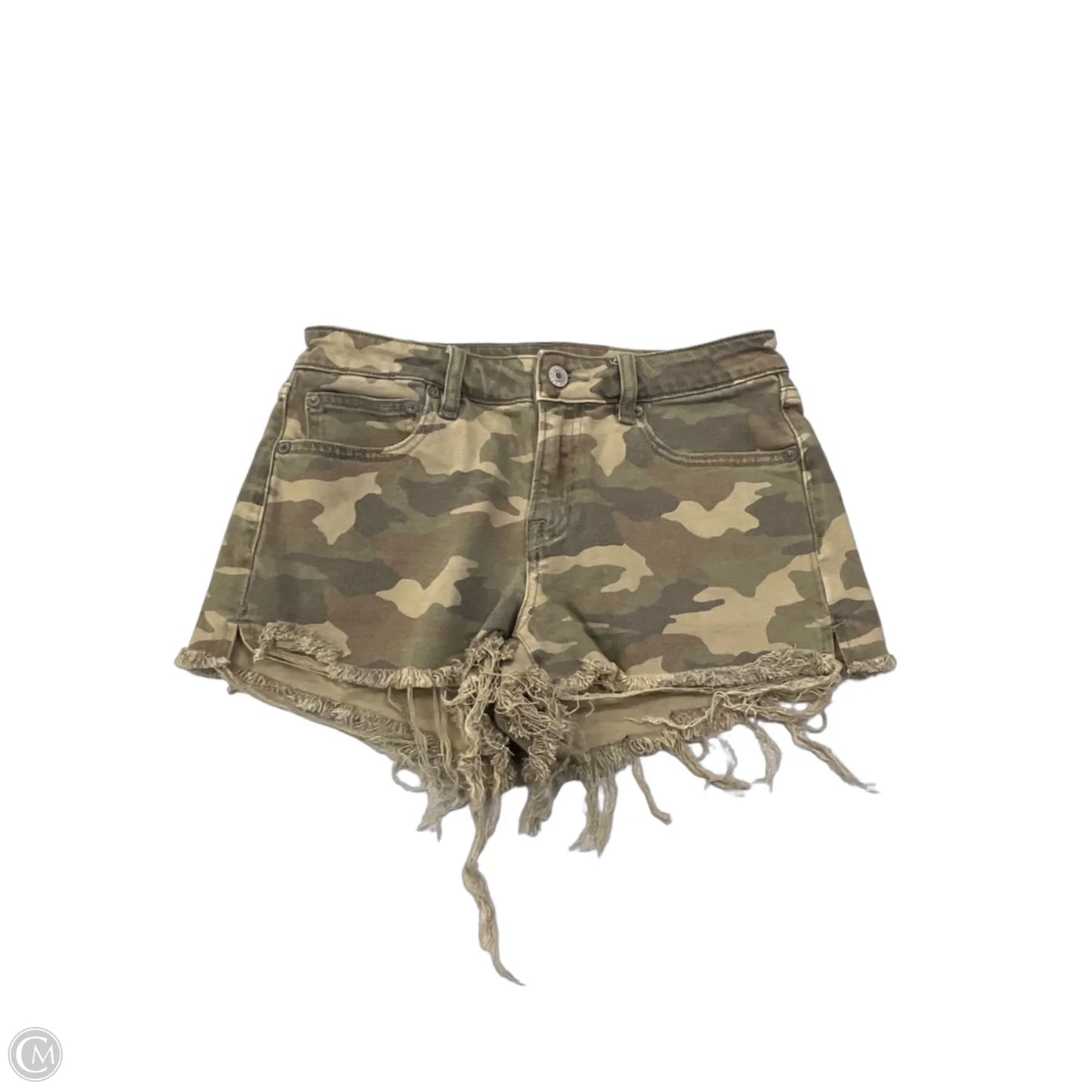Shorts By American Eagle In Camouflage Print, Size: Xs