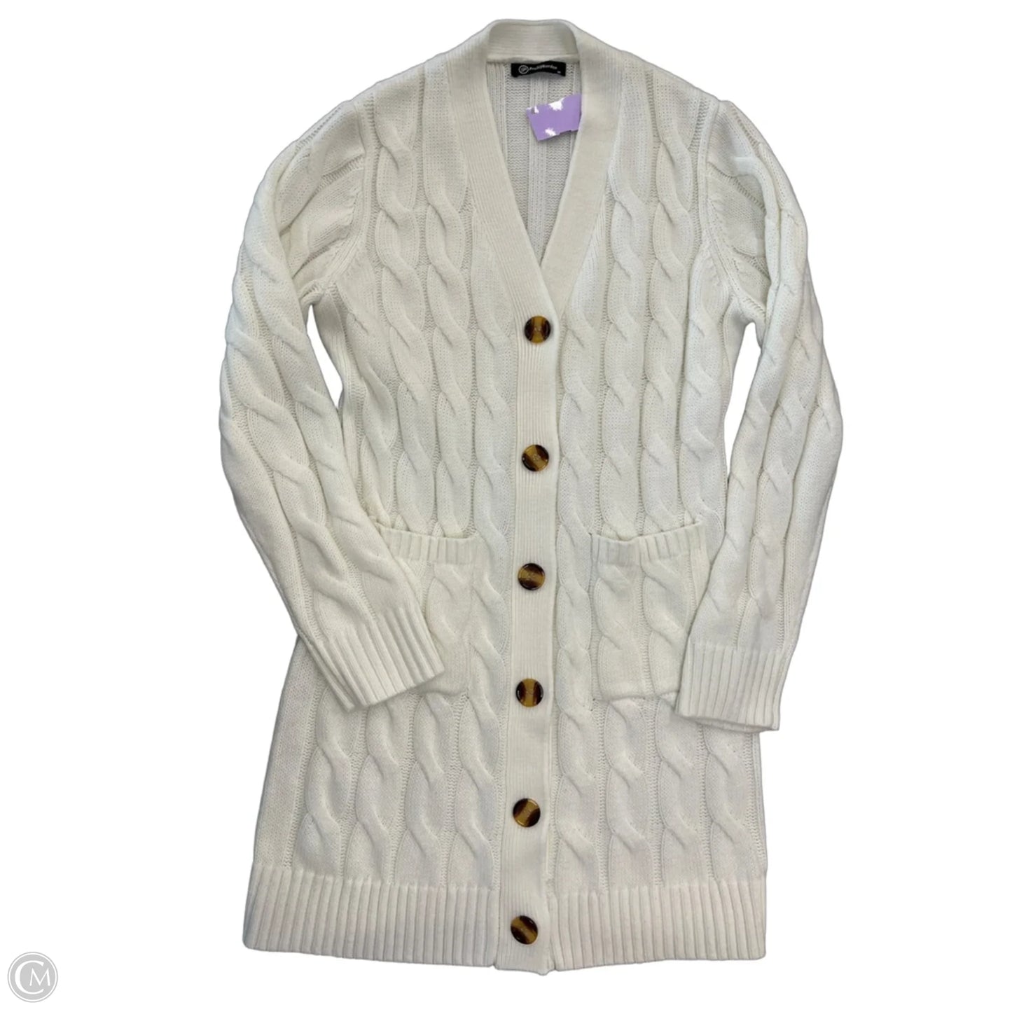 Cardigan By Prettygarden In Cream, Size: M