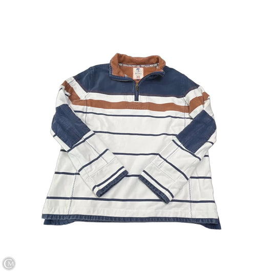 Sweatshirt Collar By Fatface In Striped Pattern, Size: L