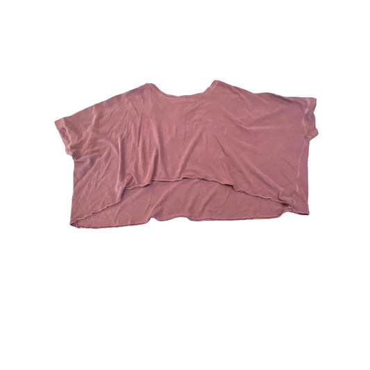 Top Short Sleeve By We The Free In Mauve, Size: S
