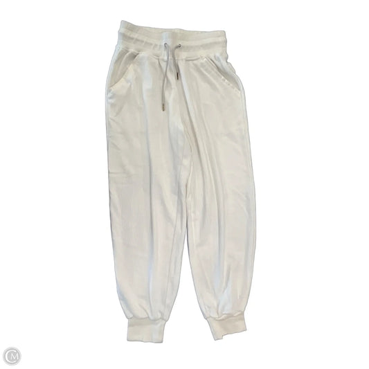 Athletic Pants By Varley In Cream, Size: Xs