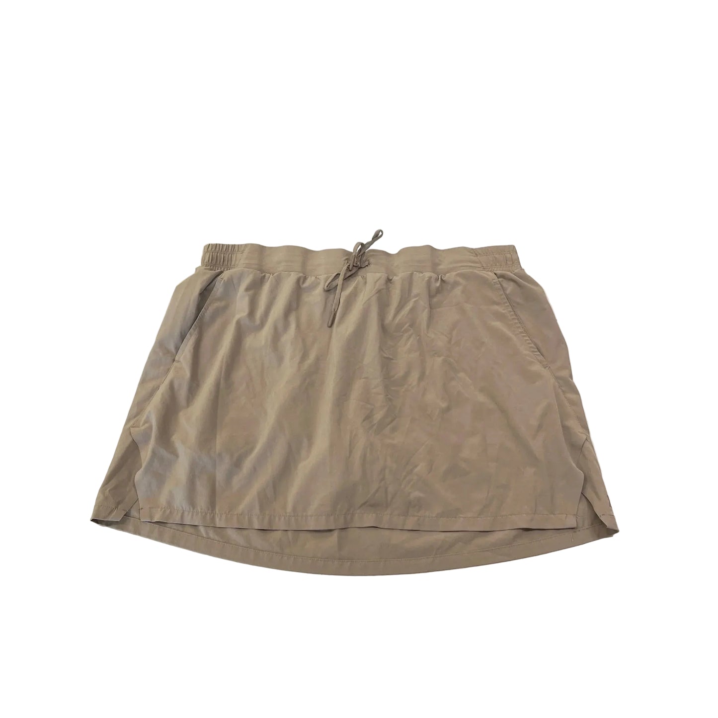 Athletic Skort By All In Motion In Taupe, Size: Xl
