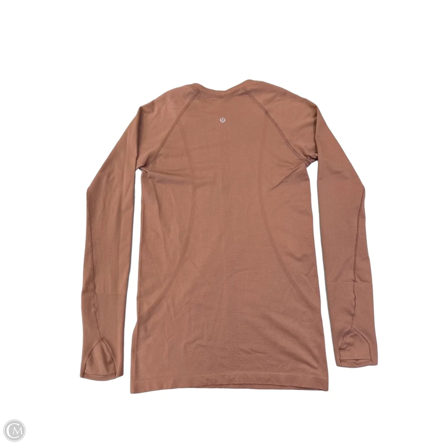 Athletic Top Long Sleeve Crewneck By Lululemon In Blue, Size: S