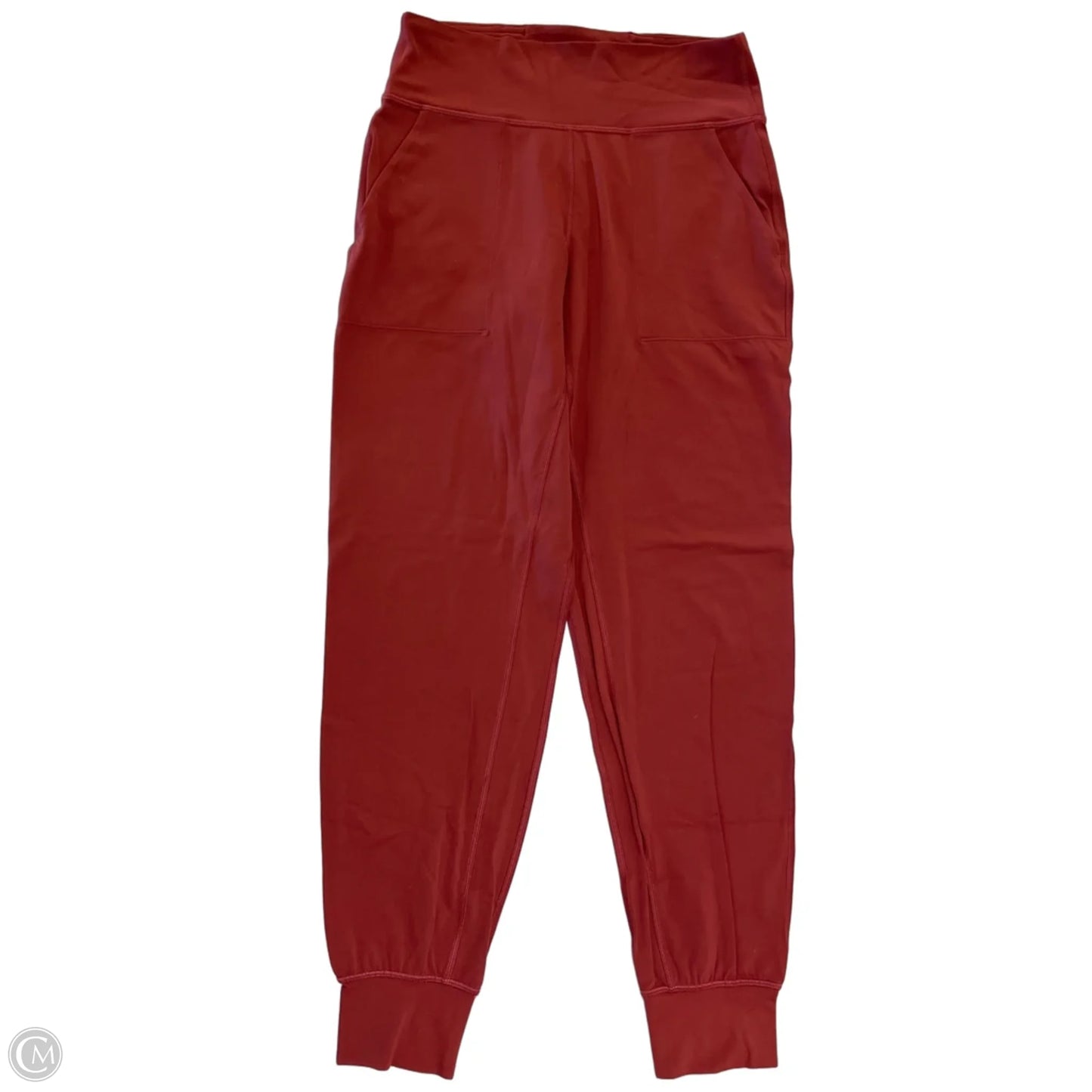 Athletic Pants By Lululemon In Red, Size: S