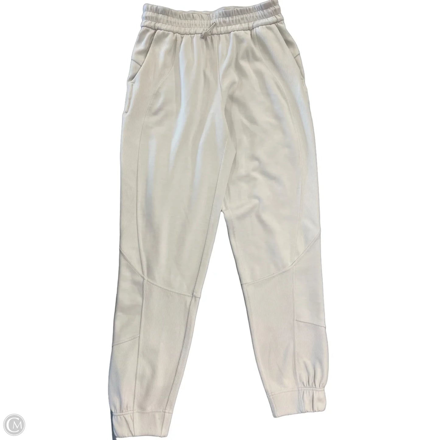 Athletic Pants By Lululemon In Ivory, Size: S