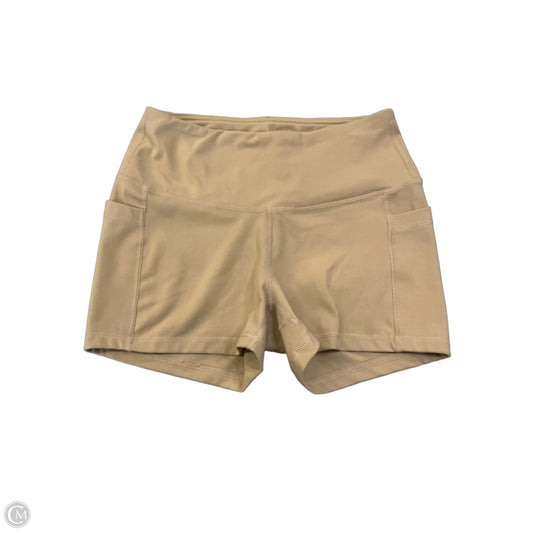 Athletic Shorts By Cmf In Tan, Size: S
