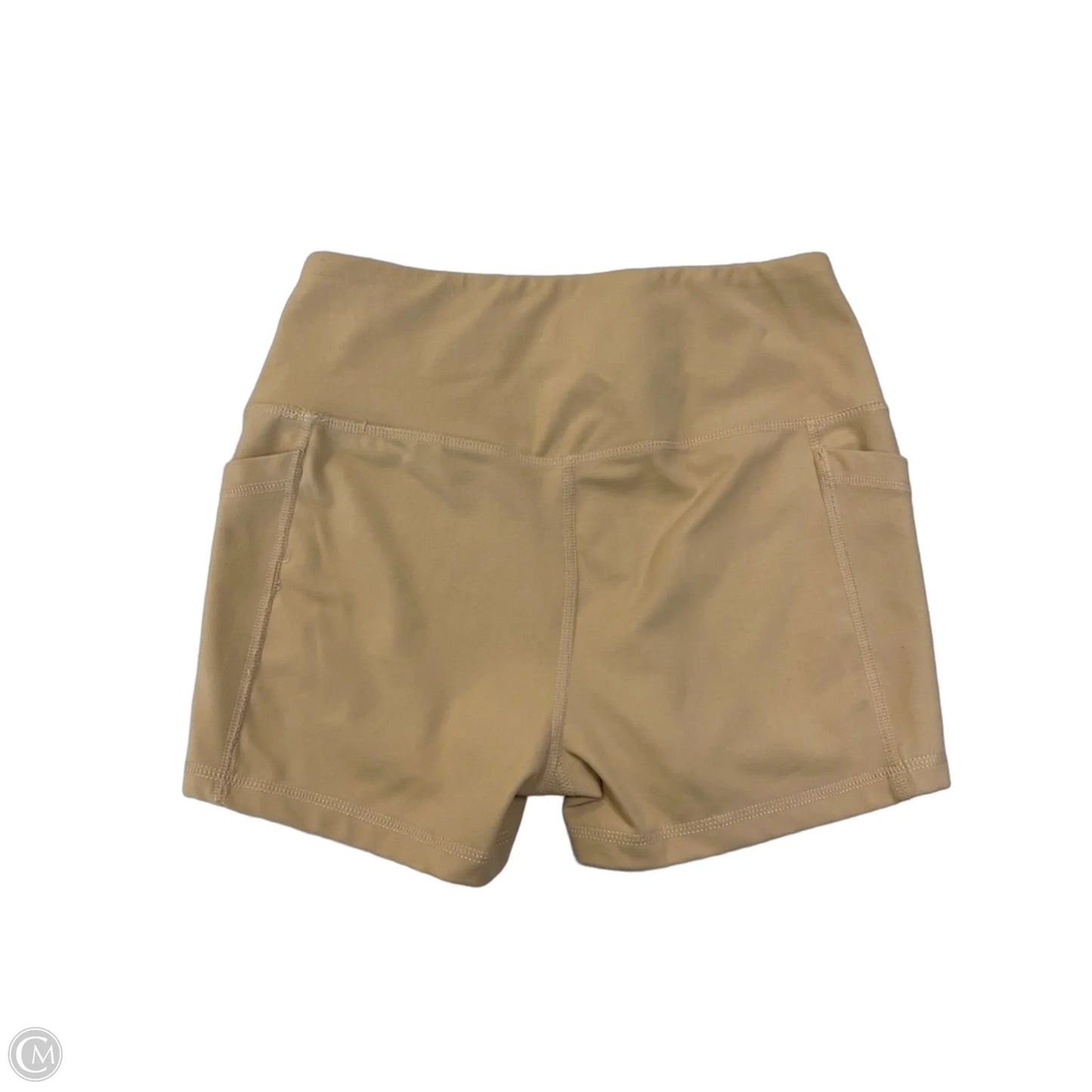 Athletic Shorts By Cmf In Tan, Size: S