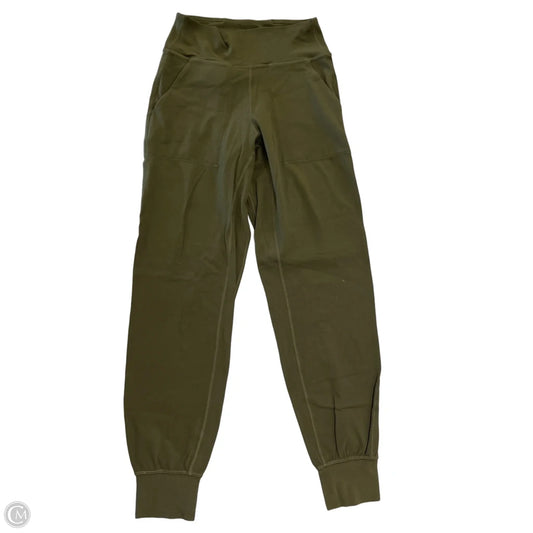 Athletic Pants By Lululemon In Green, Size: S