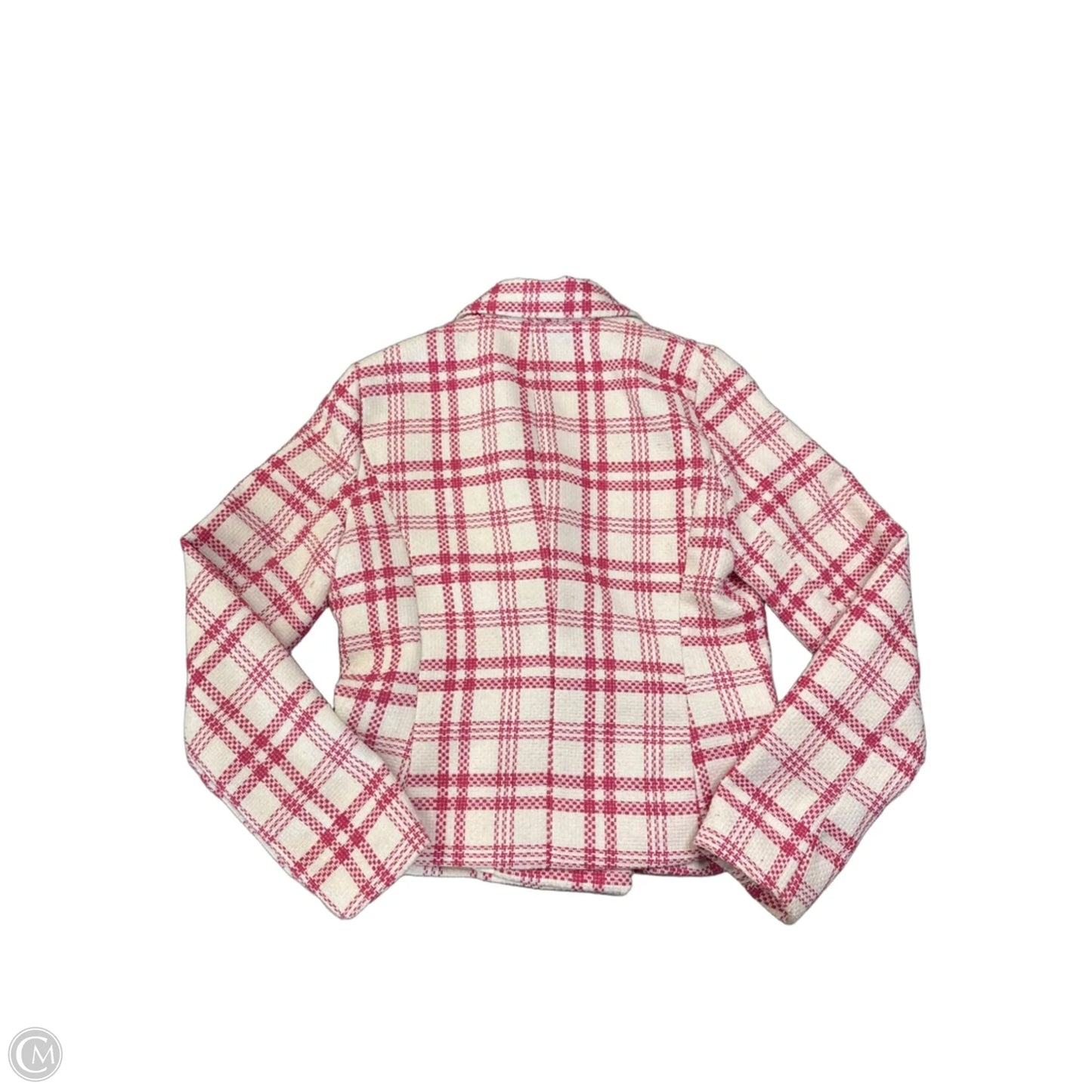 Blazer By Rachel Zoe In Pink & White, Size: S