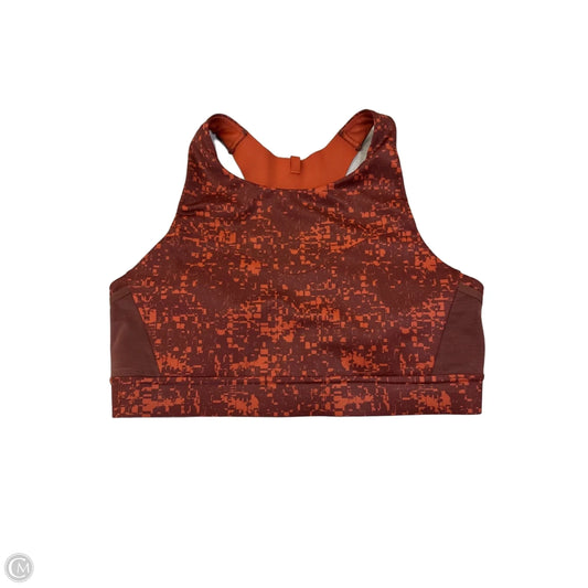 Athletic Bra By Brooks In Orange, Size: L
