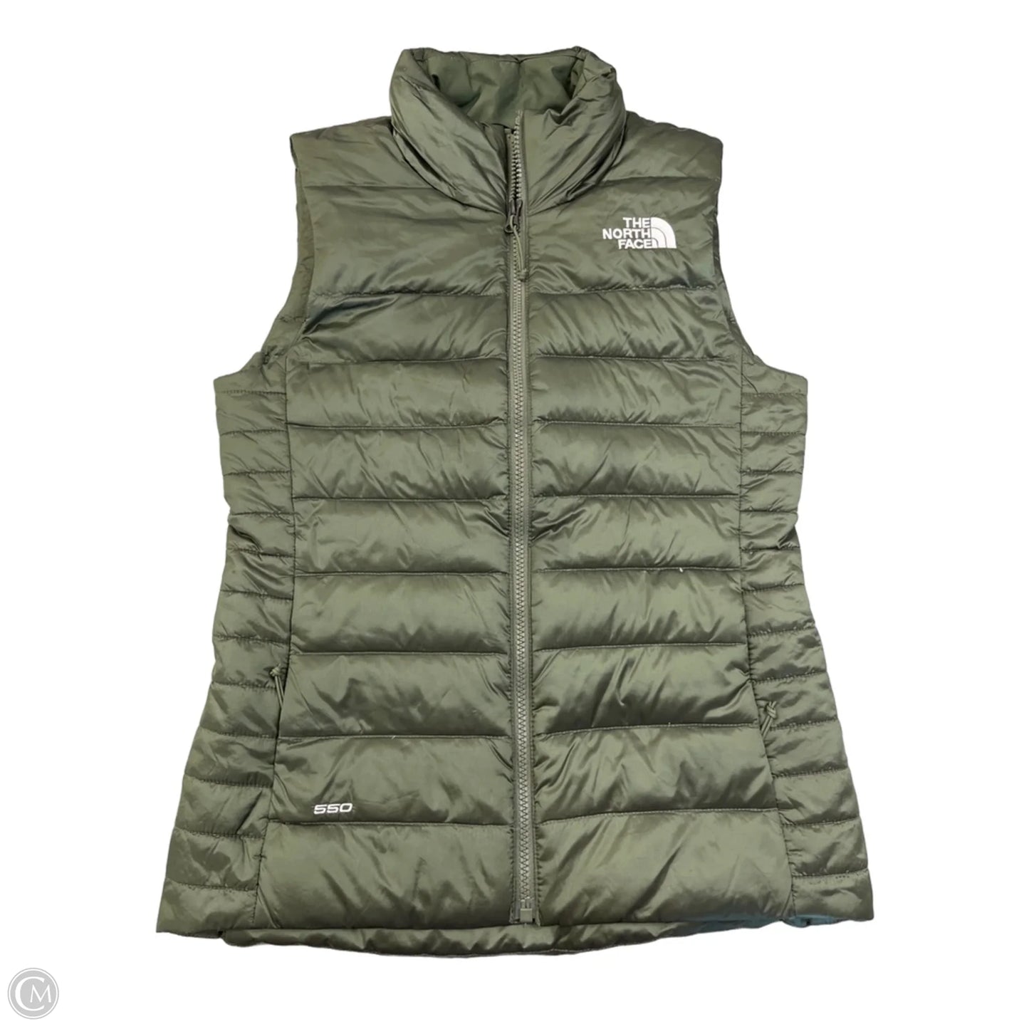 Vest Puffer & Quilted By The North Face In Green, Size: S