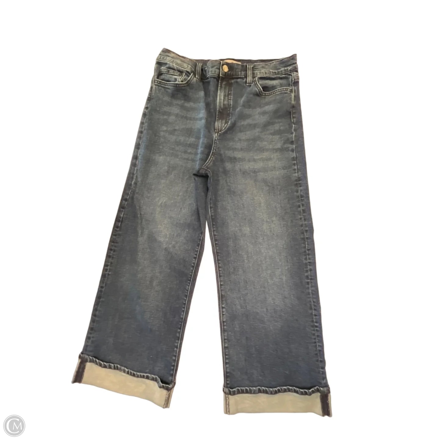 Jeans Wide Leg By Joes Jeans In Blue Denim, Size: 14