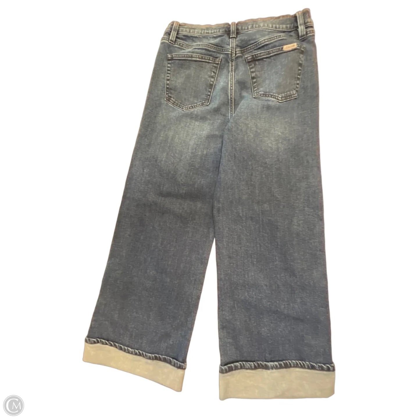 Jeans Wide Leg By Joes Jeans In Blue Denim, Size: 14