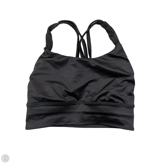 Athletic Bra By Lululemon In Black, Size: Xs