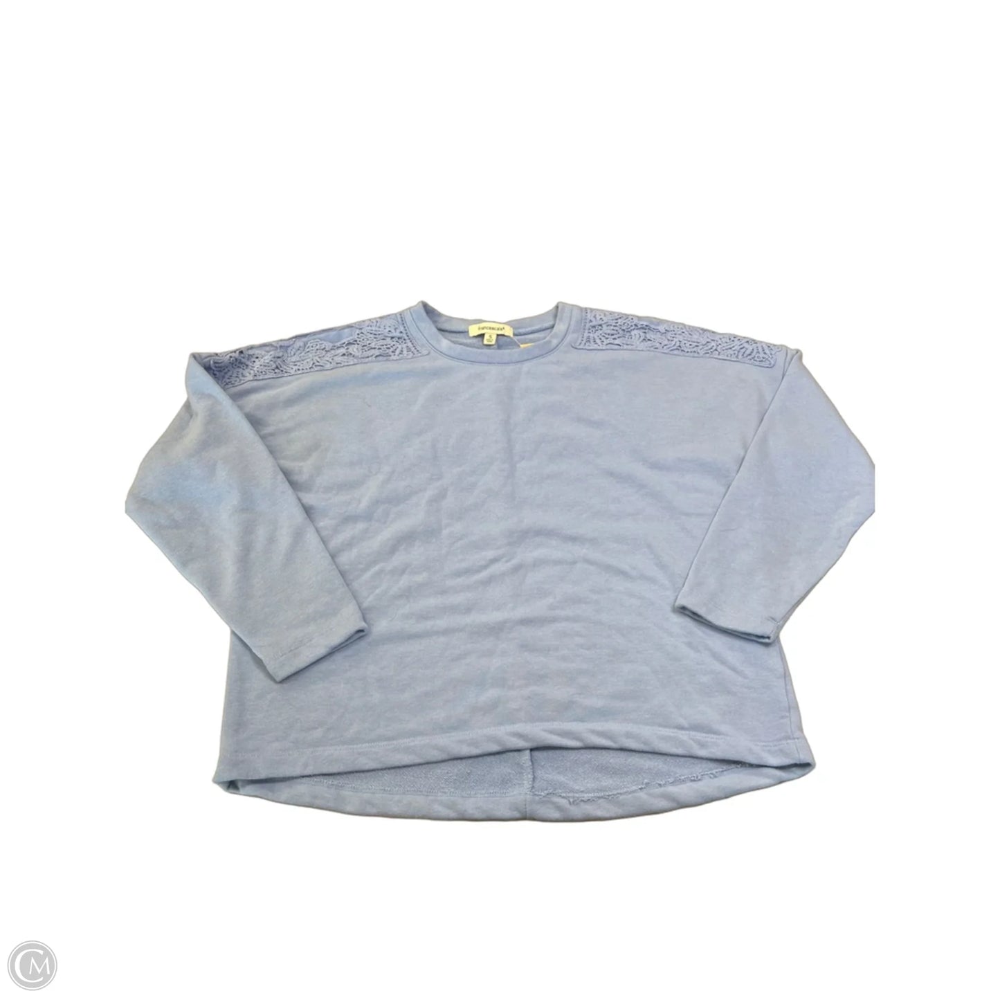 Top Long Sleeve By Francesca’s In Blue, Size: S