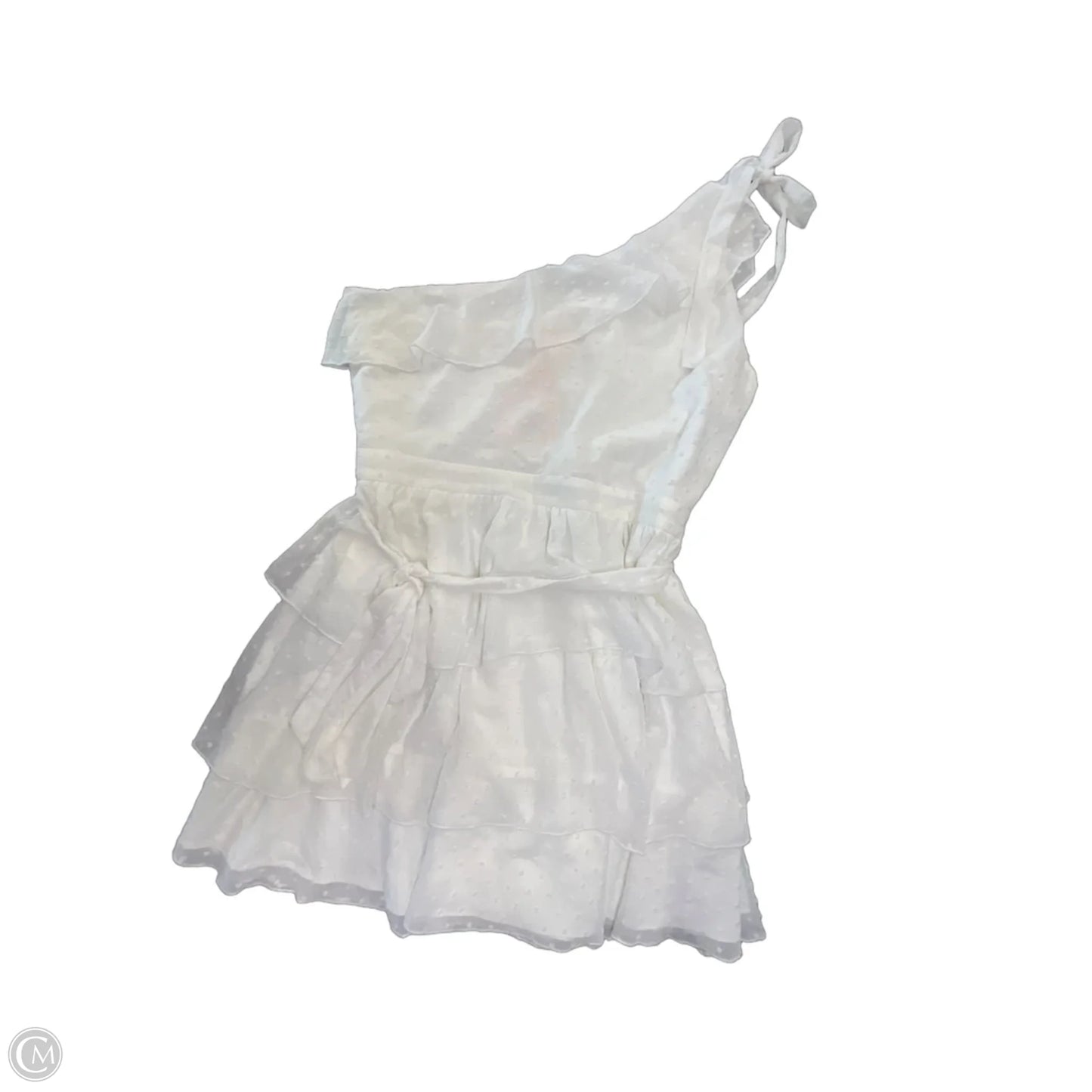 Dress Casual Short By Showpo In White, Size: Xxl