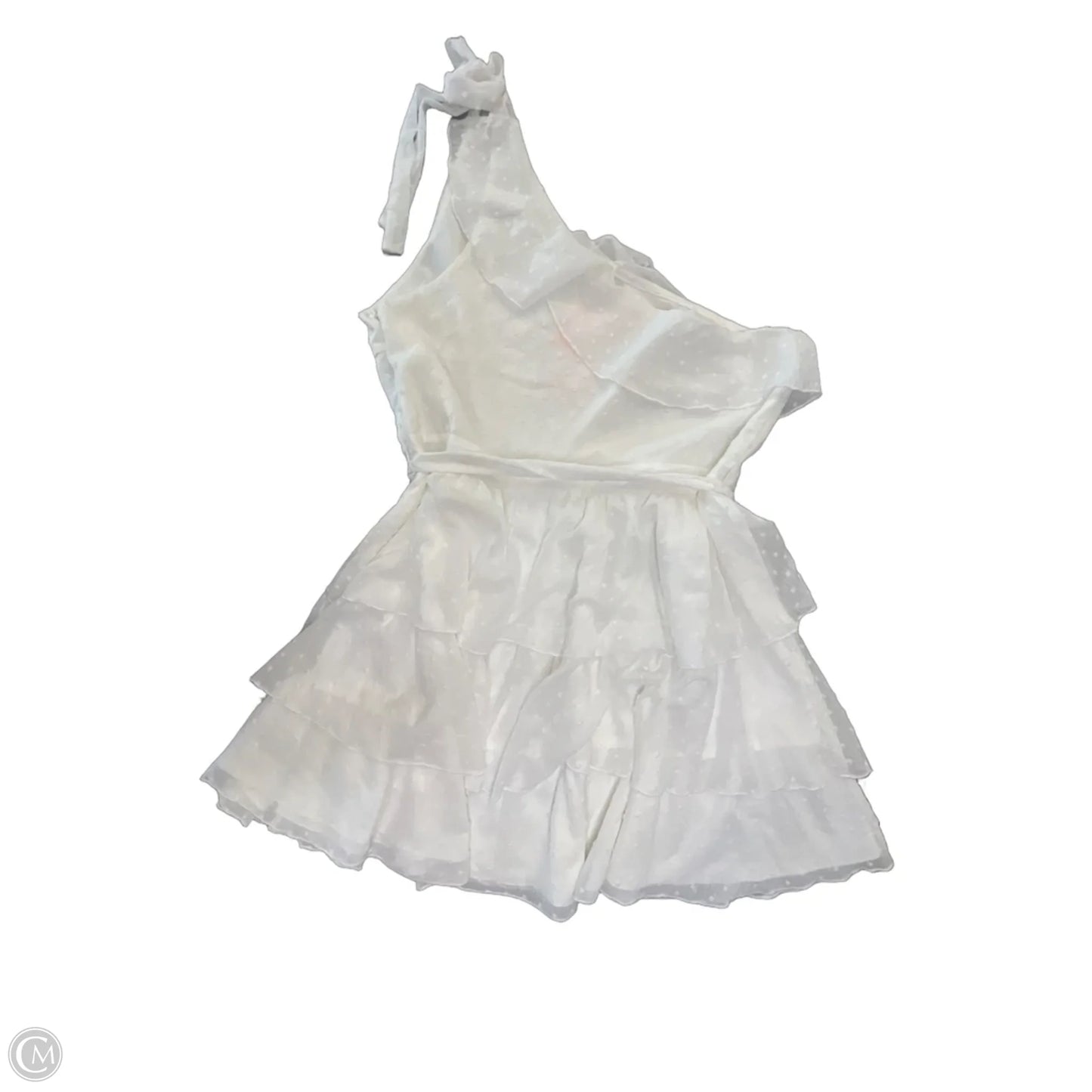 Dress Casual Short By Showpo In White, Size: Xxl