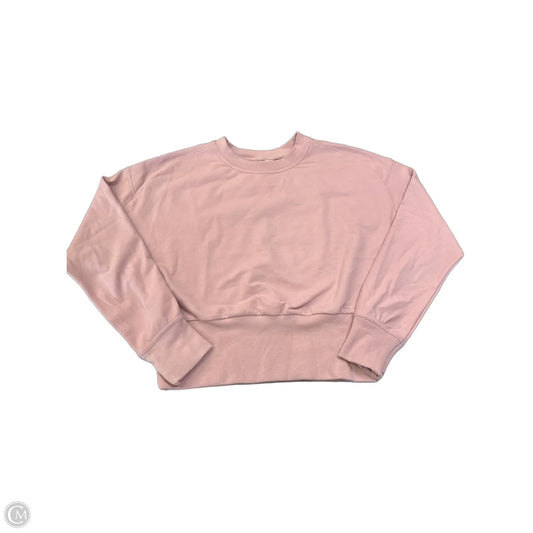 Sweatshirt Crewneck By Athleta In Mauve, Size: M