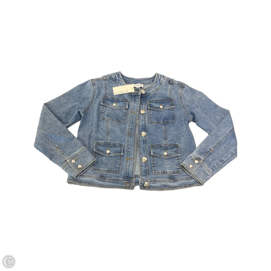 Jacket Denim By Evereve In Blue Denim, Size: Xs