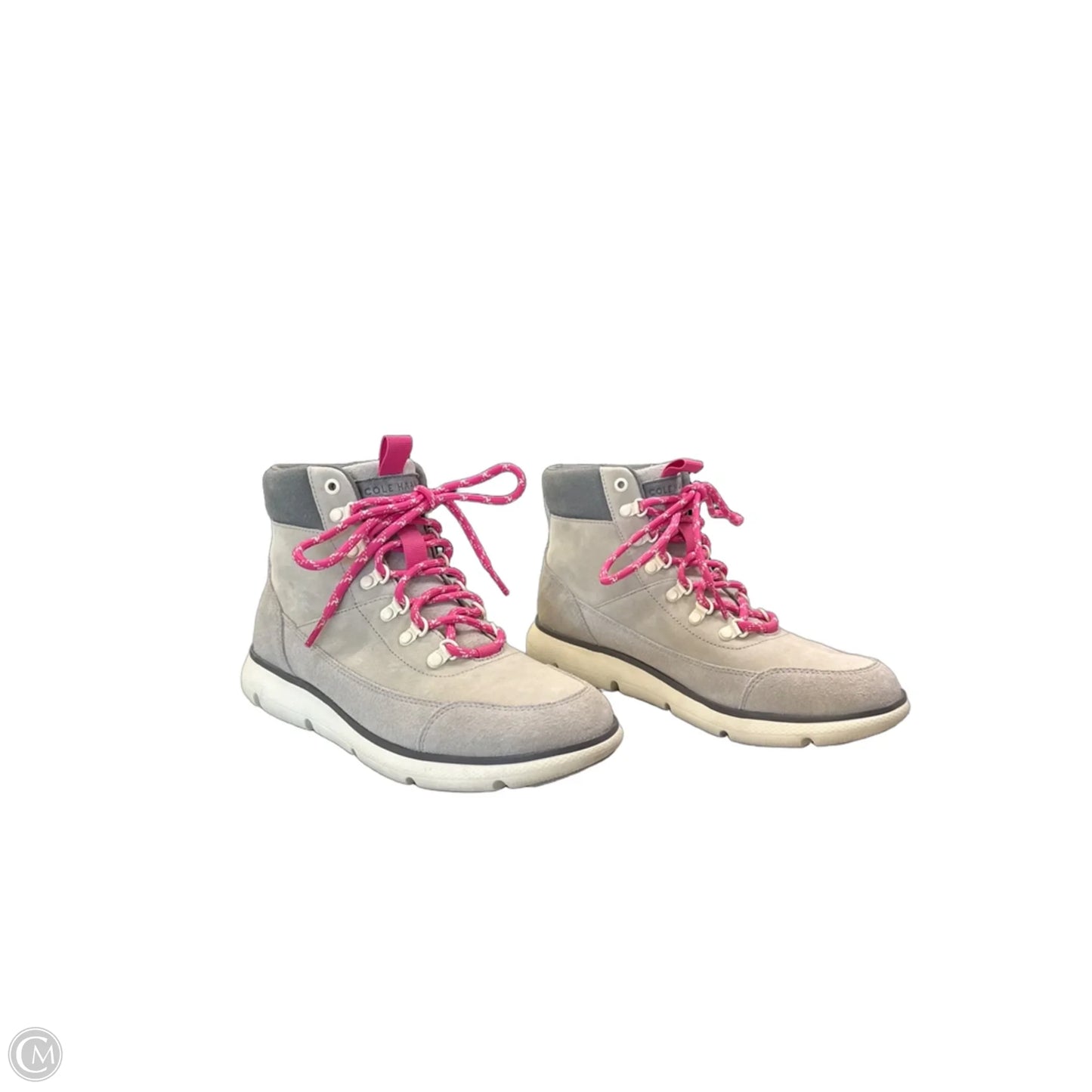 Boots Ankle Flats By Cole-haan In Taupe, Size: 7