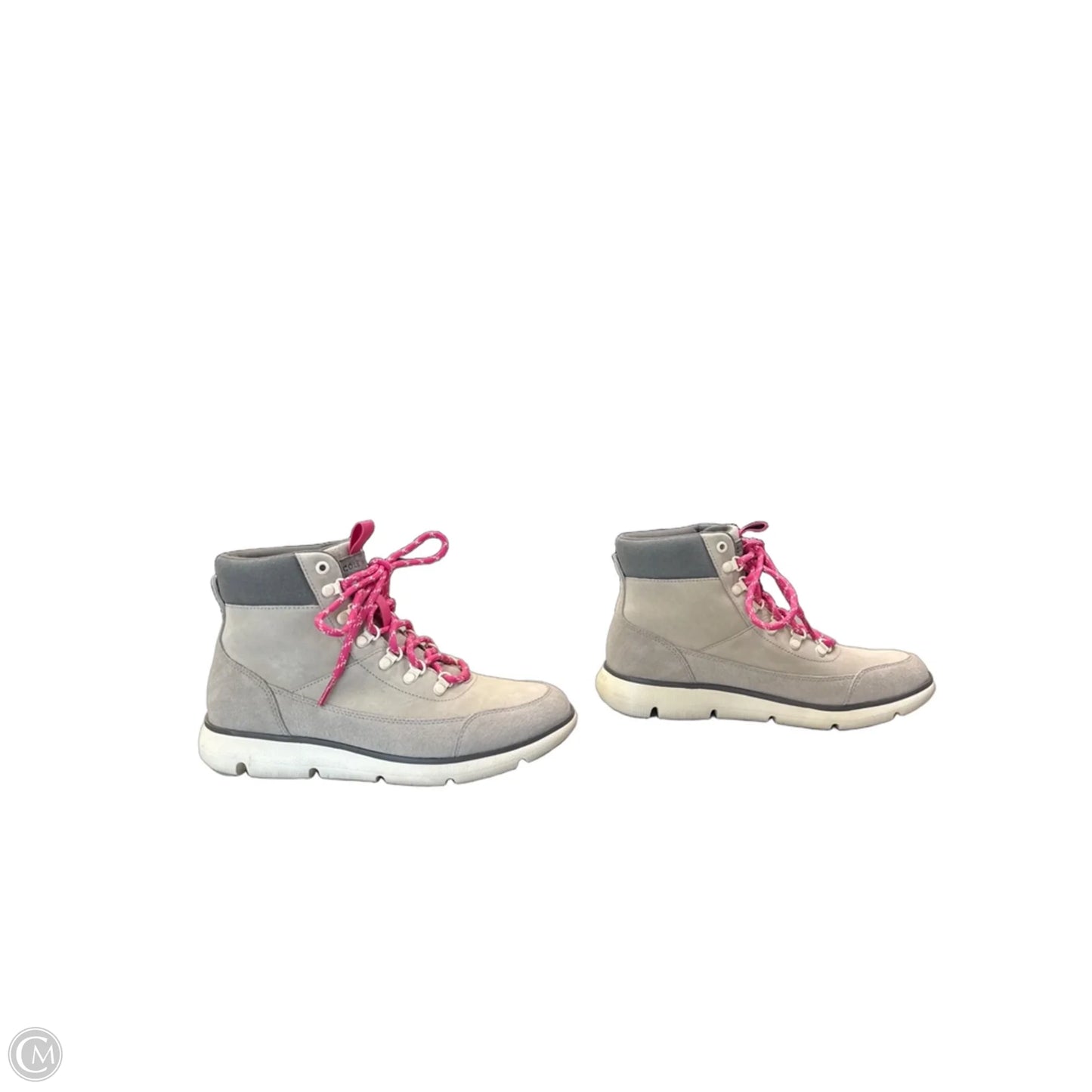 Boots Ankle Flats By Cole-haan In Taupe, Size: 7