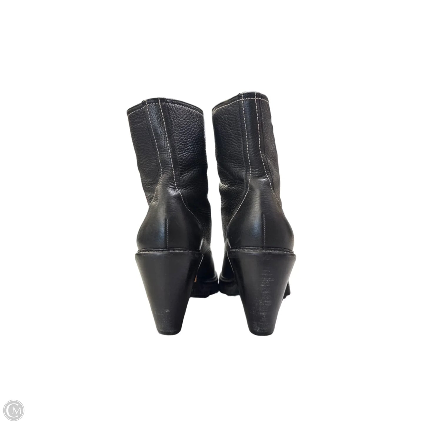 Boots Ankle Heels By Via Spiga In Black, Size: 7.5