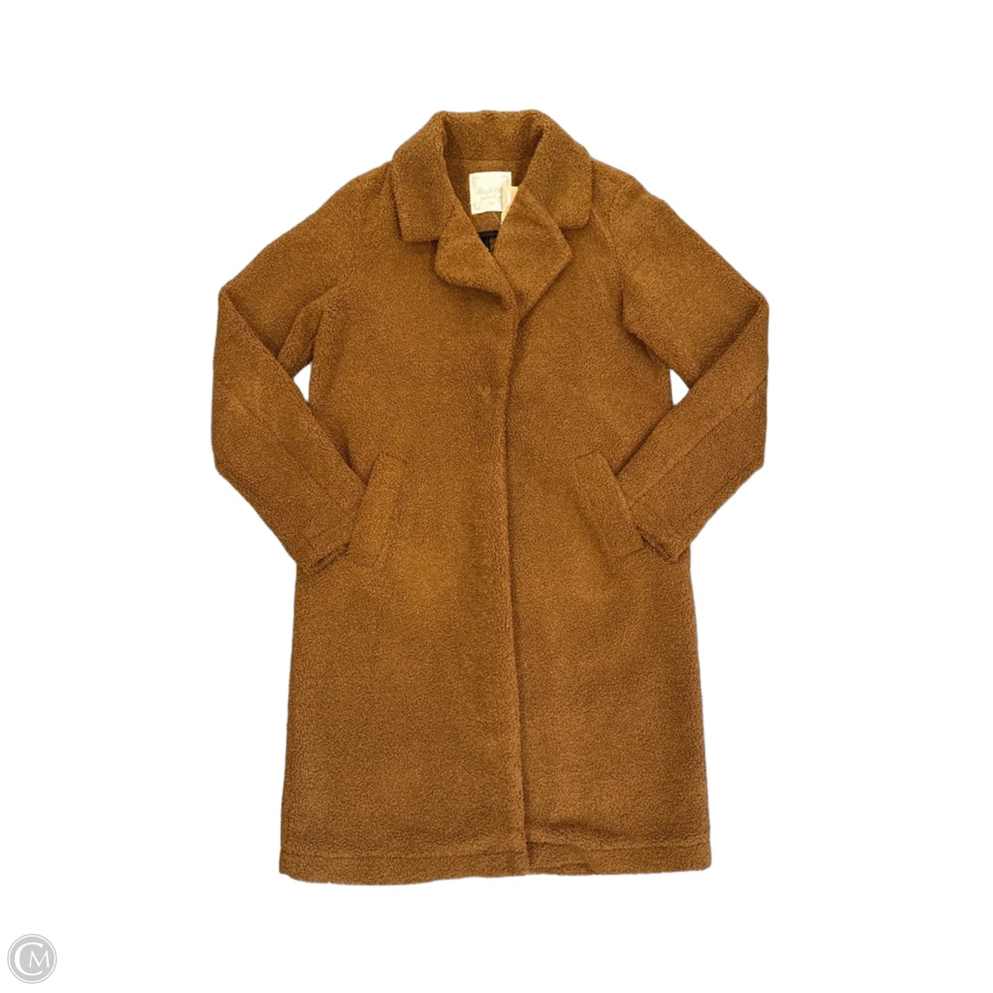 Coat Faux Fur & Sherpa By Altard State In Brown, Size: M