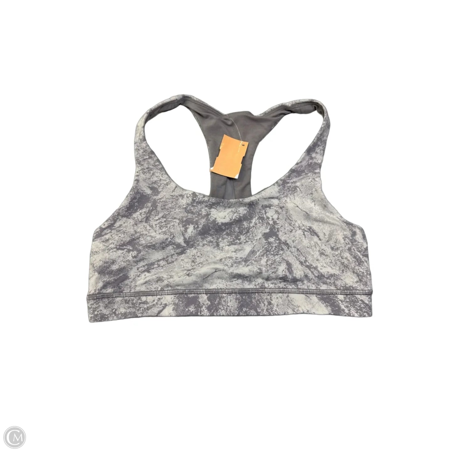 Athletic Bra By Lululemon In Grey, Size: M