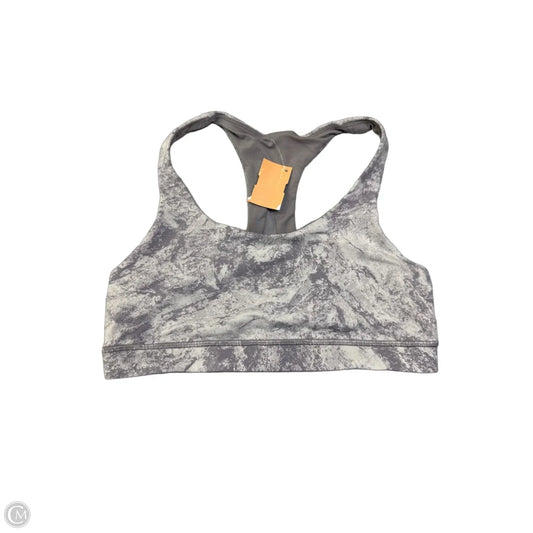 Athletic Bra By Lululemon In Grey, Size: M