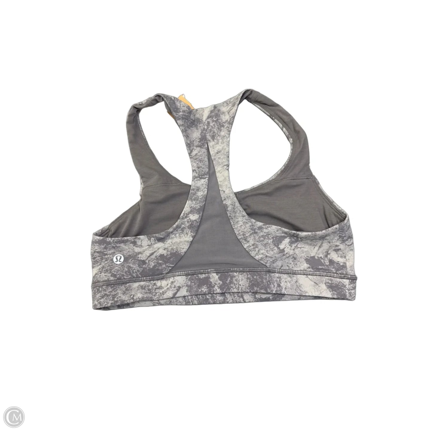 Athletic Bra By Lululemon In Grey, Size: M